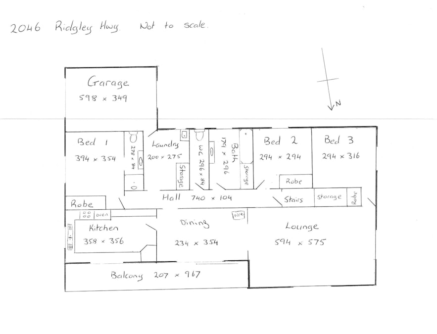 2046 Ridgley Highway, Highclere, TAS, 7321 - Floorplan 1