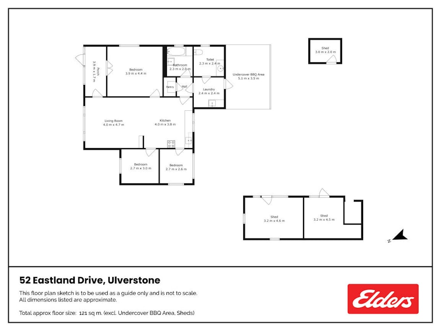 52 Eastland Drive, Ulverstone, TAS, 7315 - Floorplan 1