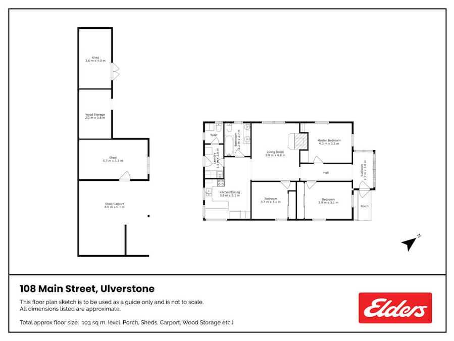 108 Main Street, Ulverstone, TAS, 7315 - Floorplan 1