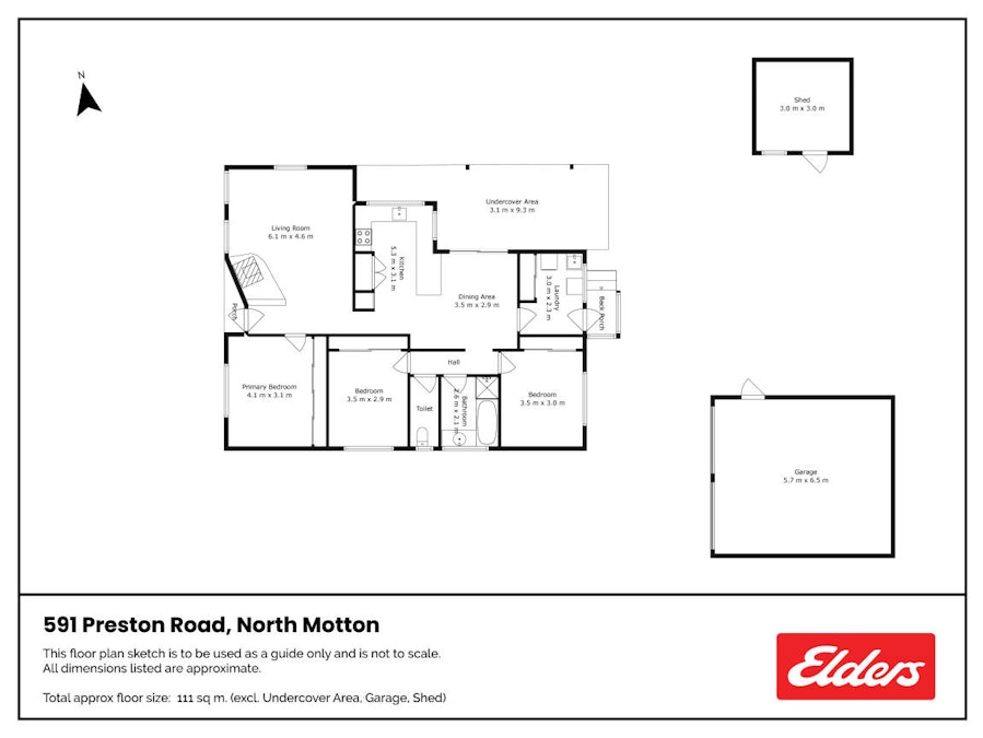 591 Preston Road, North Motton, TAS, 7315 - Floorplan 1