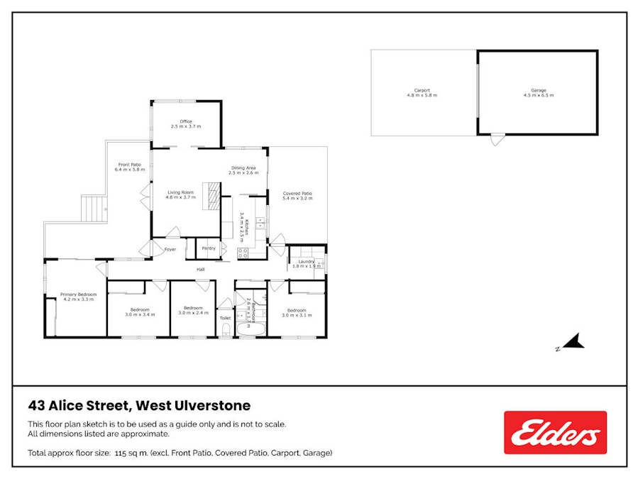 43 Alice Street, West Ulverstone, TAS, 7315 - Floorplan 1