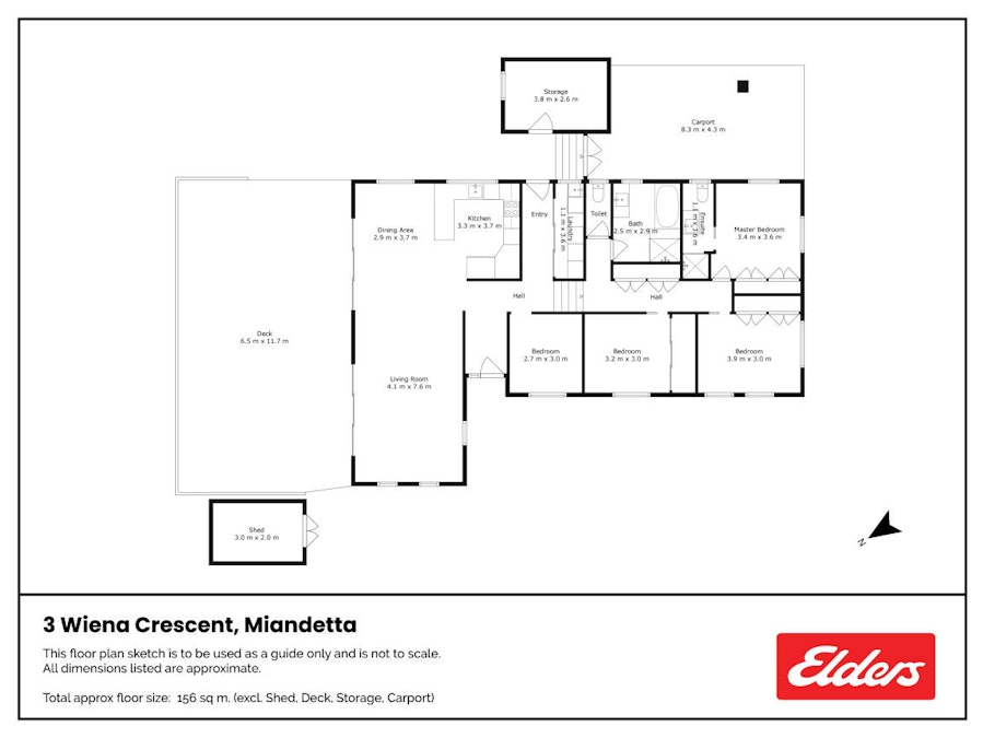 3 Wiena Crescent, Miandetta, TAS, 7310 - Floorplan 1