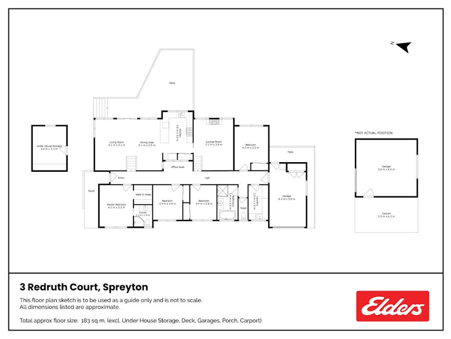 3 Redruth Court, Spreyton, TAS, 7310 - Floorplan 1