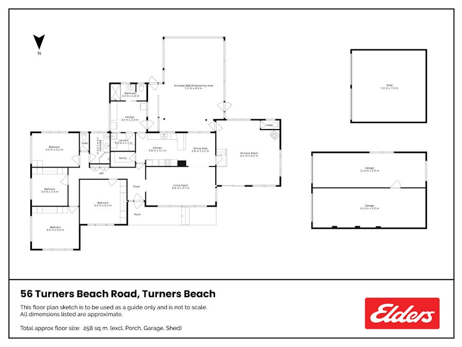 56 Turners Beach Road, Turners Beach, TAS, 7315 - Floorplan 1