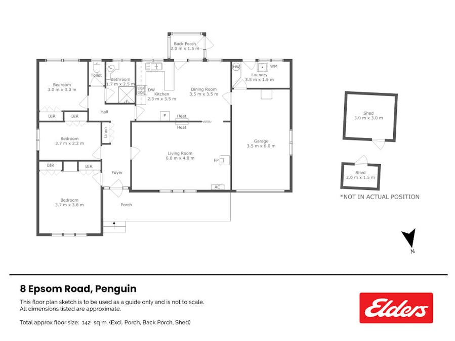 8 Epsom Road, Penguin, TAS, 7316 - Floorplan 1