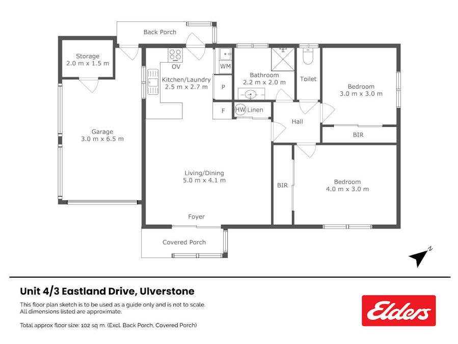 4/3 Eastland Drive, Ulverstone, TAS, 7315 - Floorplan 1
