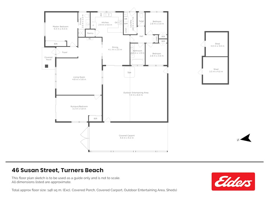 46 Susan Street, Turners Beach, TAS, 7315 - Floorplan 1