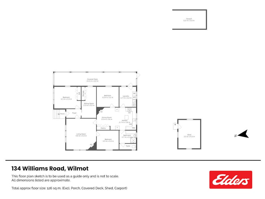 134 Williams Road, Wilmot, TAS, 7310 - Floorplan 1