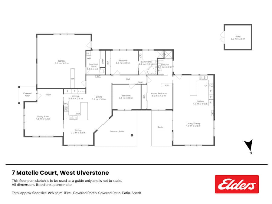 7 Matelle Court, West Ulverstone, TAS, 7315 - Floorplan 1