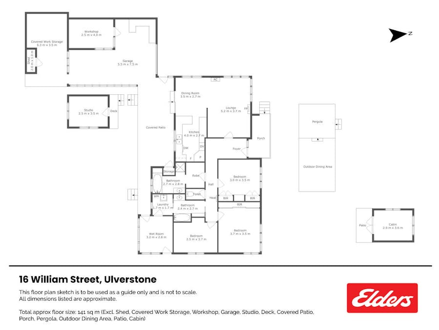 16 William Street, Ulverstone, TAS, 7315 - Floorplan 1