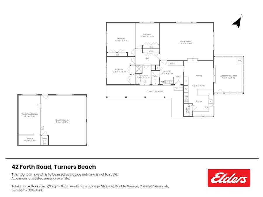 42 Forth Road, Turners Beach, TAS, 7315 - Floorplan 1