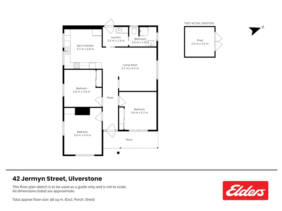 42 Jermyn Street, Ulverstone, TAS, 7315 - Floorplan 1
