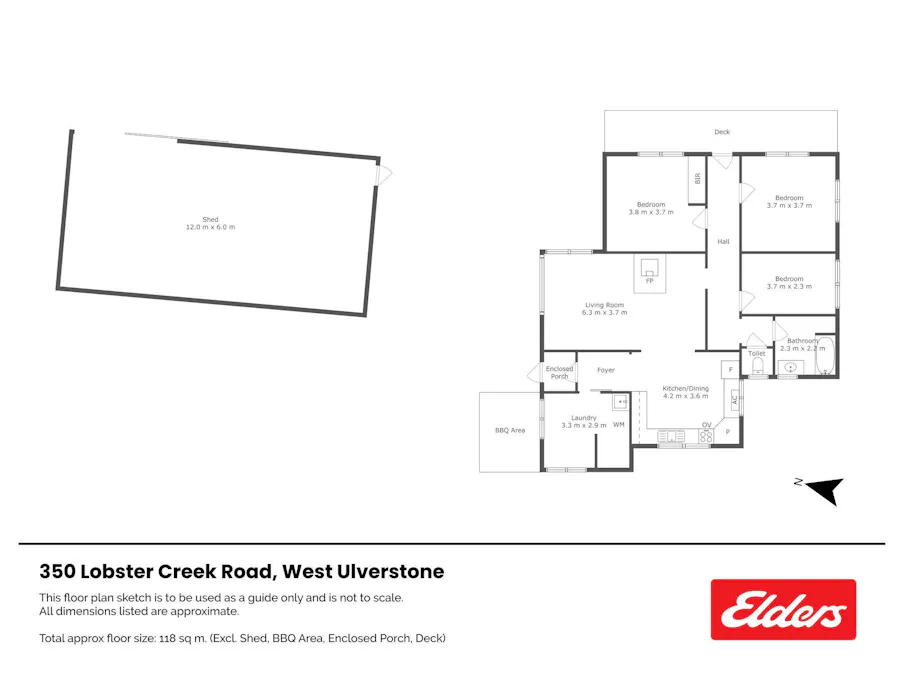 350 Lobster Creek Road, Ulverstone, TAS, 7315 - Floorplan 1
