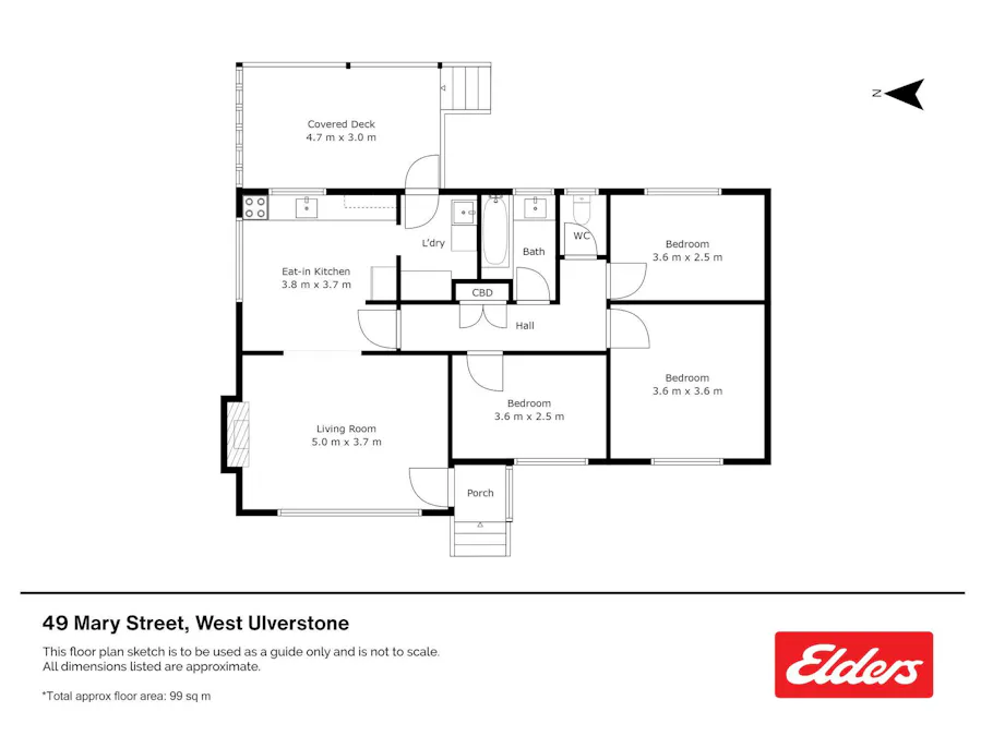 49 Mary Street, West Ulverstone, TAS, 7315 - Floorplan 1