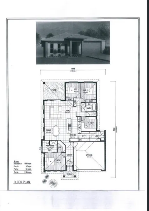 14 Morinda Way, Urraween, QLD, 4655 - Floorplan 1