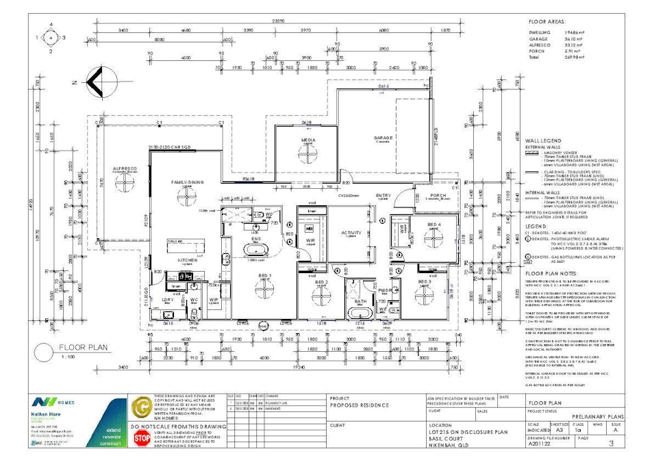 11 Basil Court, Nikenbah, QLD, 4655 - Floorplan 1