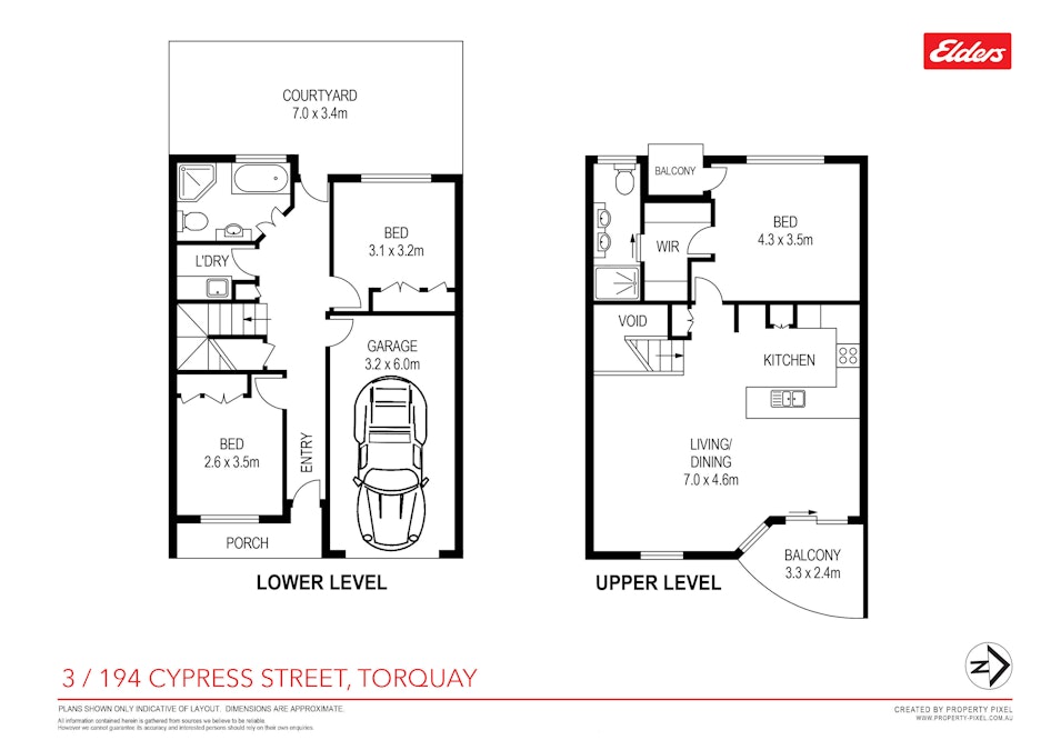 3/194 Cypress Street, Torquay, QLD, 4655 - Floorplan 1