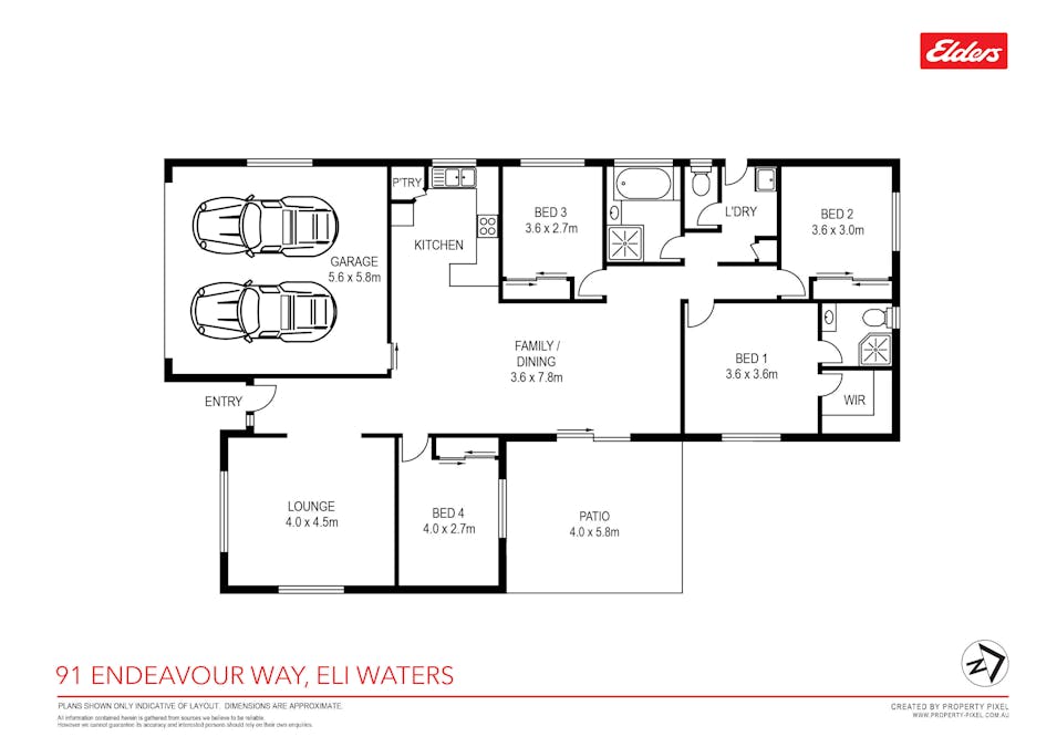 91 Endeavour Way, Eli Waters, QLD, 4655 - Floorplan 1