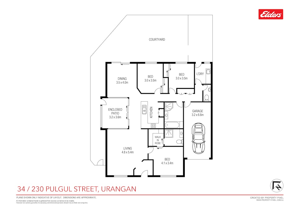 34/230 Pulgul Street, Urangan, QLD, 4655 - Floorplan 1