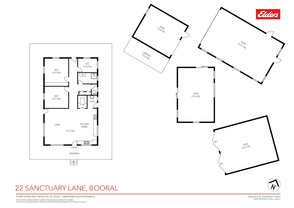 22 Sanctuary Lane, Booral, QLD, 4655 - Floorplan 1