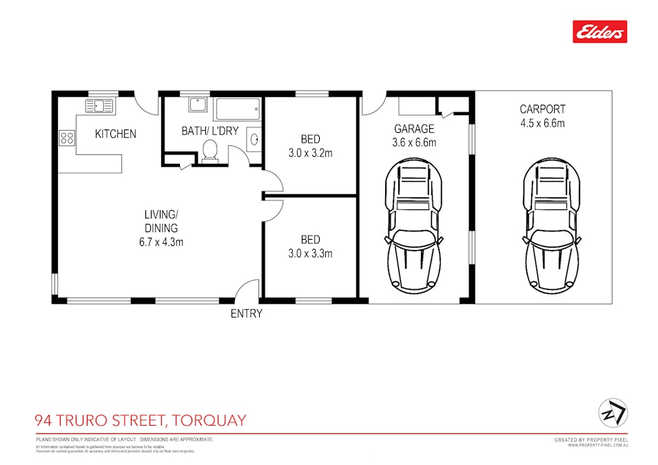 94 Truro Street, Torquay, QLD, 4655 - Floorplan 1