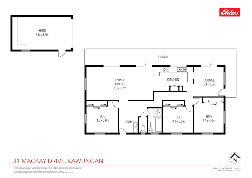 31 MacKay Drive, Kawungan, QLD, 4655 - Floorplan 1