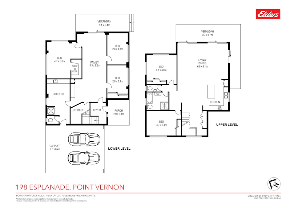 198 Esplanade , Point Vernon, QLD, 4655 - Floorplan 1