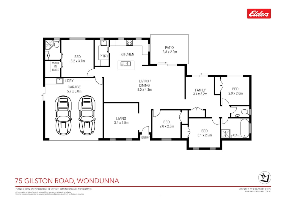 75 Gilston Road, Wondunna, QLD, 4655 - Floorplan 1