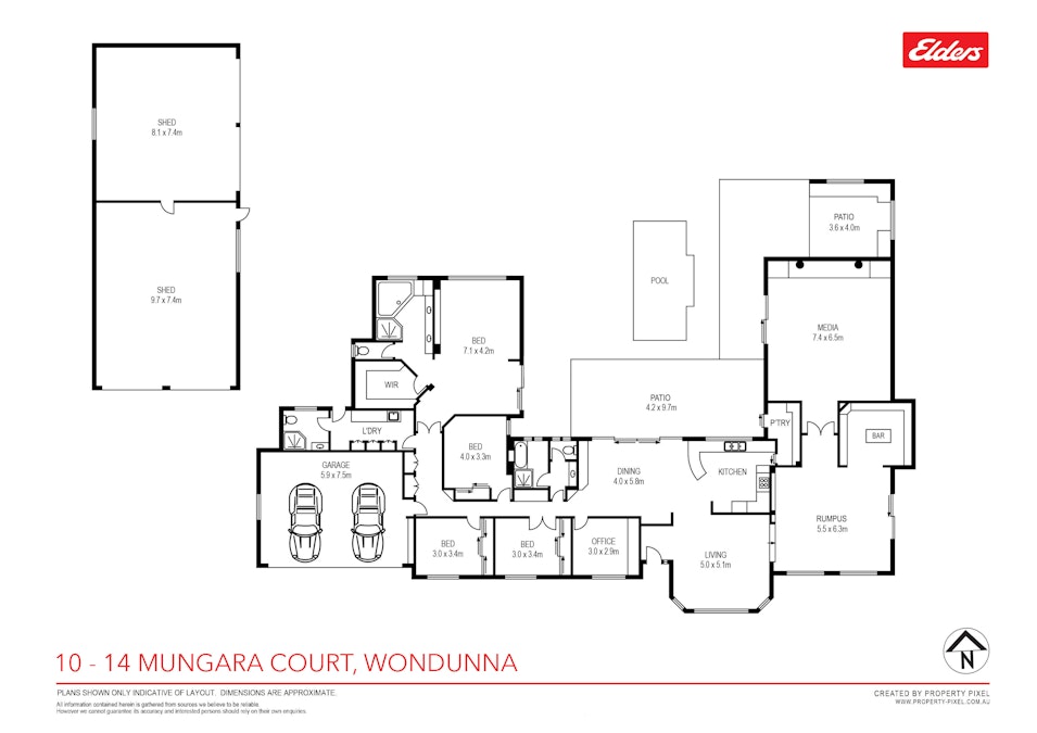 10-14 Mungara Court, Wondunna, QLD, 4655 - Floorplan 1