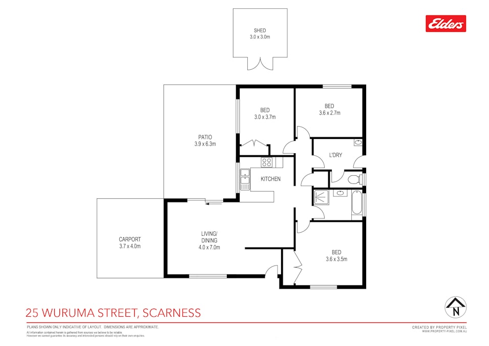 25 Wuruma Street, Scarness, QLD, 4655 - Floorplan 1