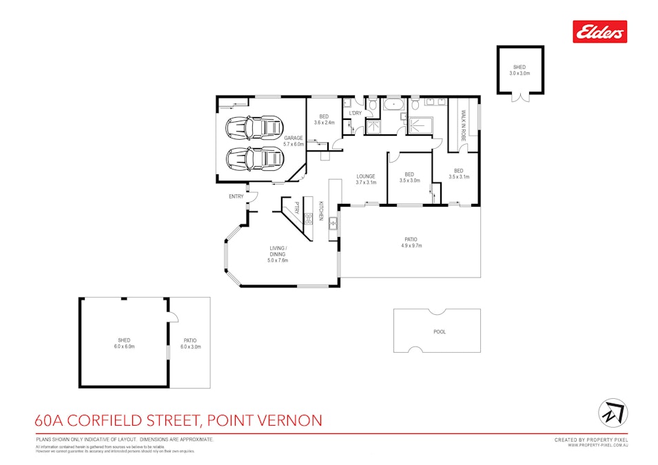 60A Corfield Street, Point Vernon, QLD, 4655 - Floorplan 1