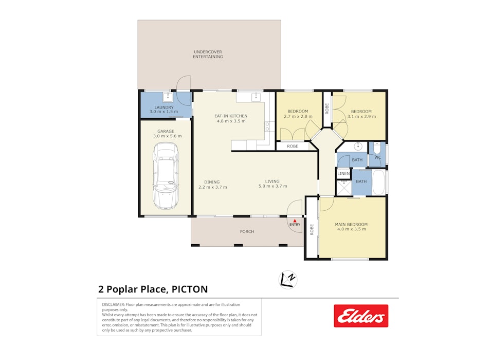 2 Poplar Place, Picton, NSW, 2571 - Floorplan 1