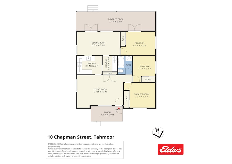 10 Chapman Street, Tahmoor, NSW, 2573 - Floorplan 1