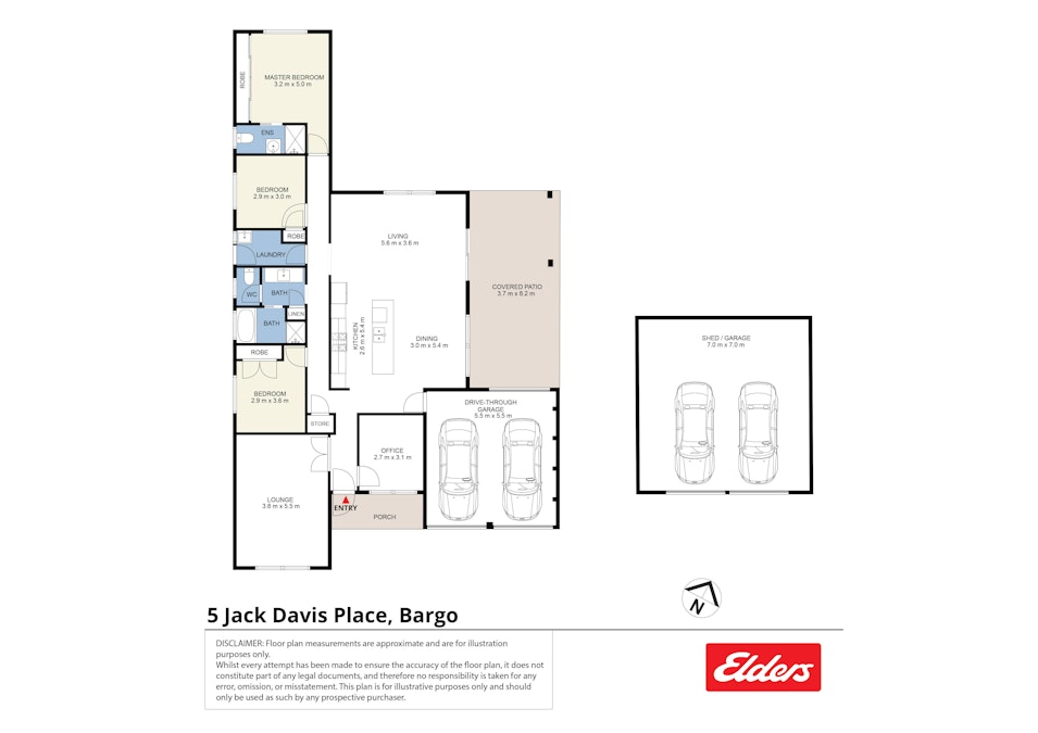 5 Jack Davis Place, Bargo, NSW, 2574 - Floorplan 1