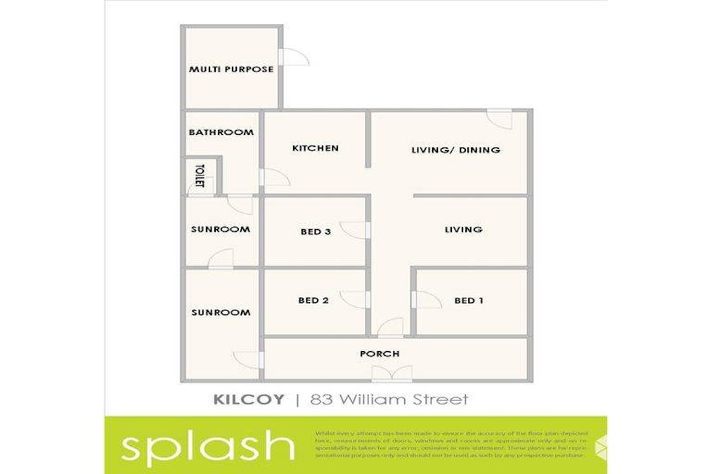 83 William Street, Kilcoy, QLD, 4515 - Floorplan 1