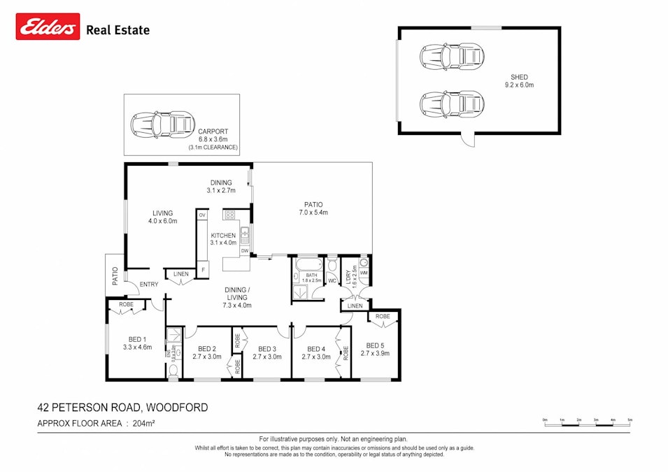 42  Peterson Road, Woodford, QLD, 4514 - Floorplan 1