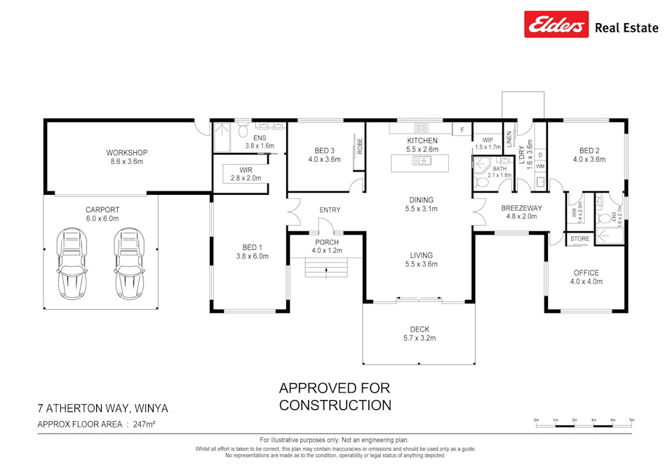 7 Atherton Place, Kilcoy, QLD, 4515 - Floorplan 1