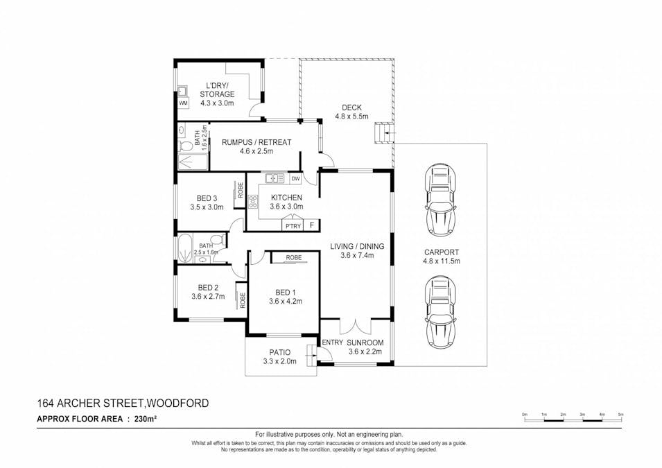 164 Archer Street, Woodford, QLD, 4514 - Floorplan 1