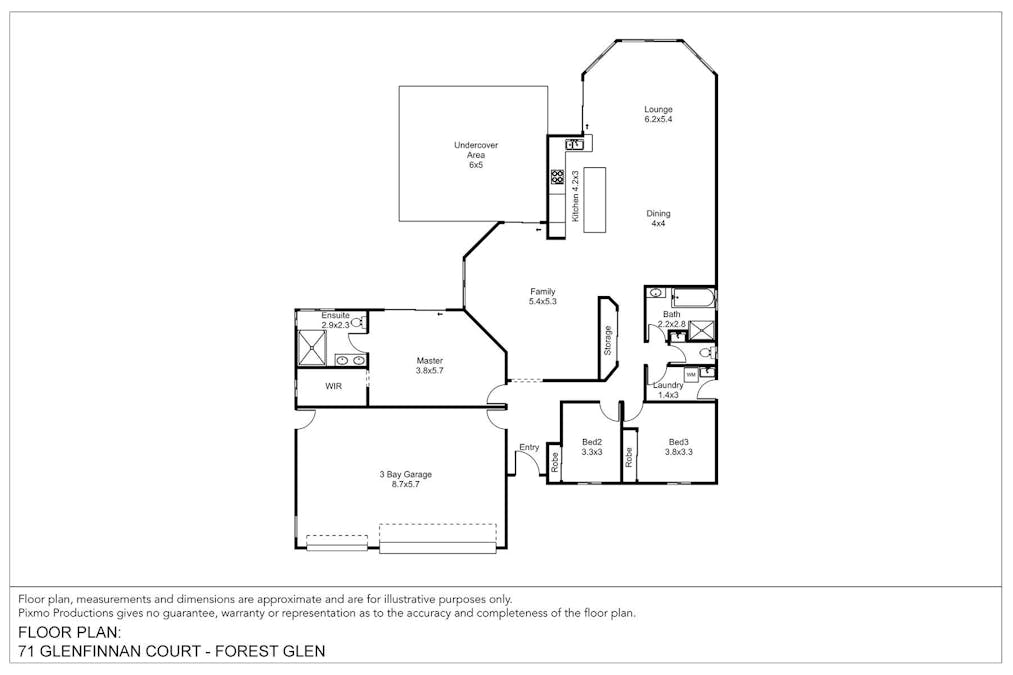 71 Glenfinnan Court, Forest Glen, QLD, 4556 - Floorplan 1