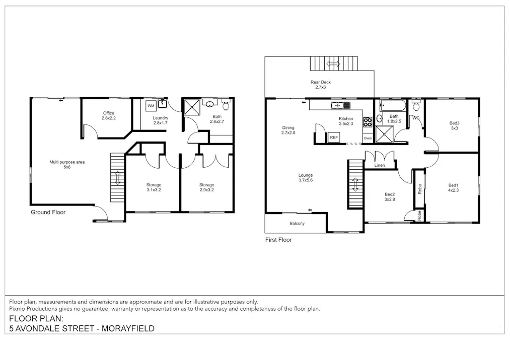 5 Avondale Street, Morayfield, QLD, 4506 - Floorplan 1