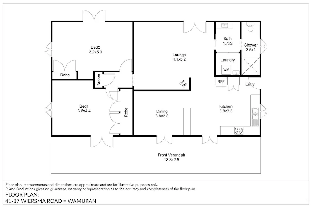 41-87  Wiersma Road, Wamuran, QLD, 4512 - Floorplan 1