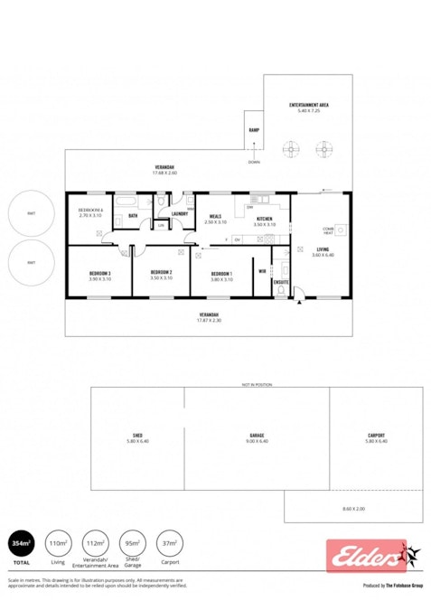 5 James Sim Court, Kalbeeba, SA, 5118 - Floorplan 1