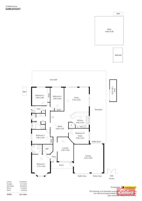 22 Walter Grove, Gawler East, SA, 5118 - Floorplan 1