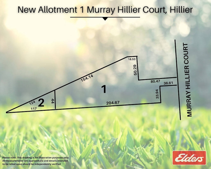 New Lot 1 Murray Hillier Court, Hillier, SA, 5116 - Floorplan 1