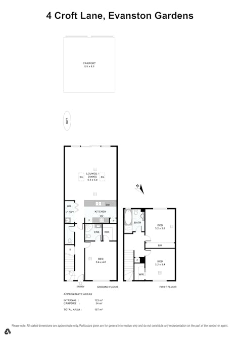 4 Croft Lane, Evanston Gardens, SA, 5116 - Floorplan 1