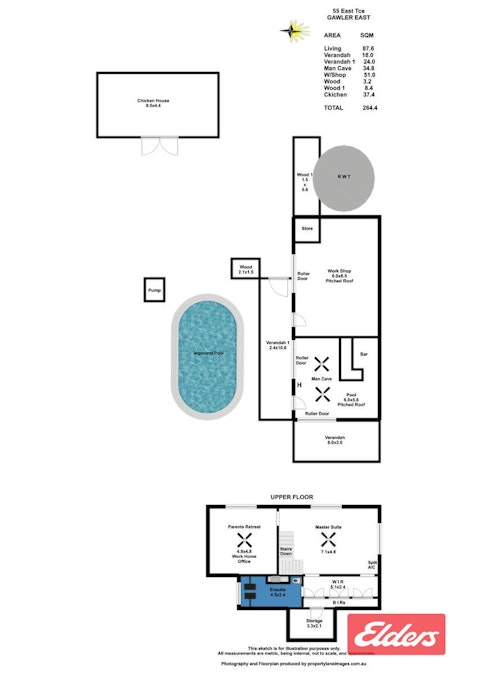 55  East Terrace, Gawler East, SA, 5118 - Floorplan 2