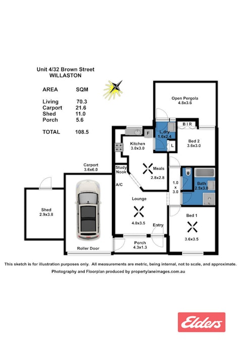 4/32 Brown Street, Willaston, SA, 5118 - Floorplan 1