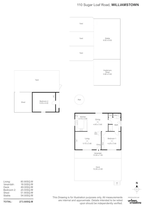 110 Sugar Loaf Road, Williamstown, SA, 5351 - Floorplan 1