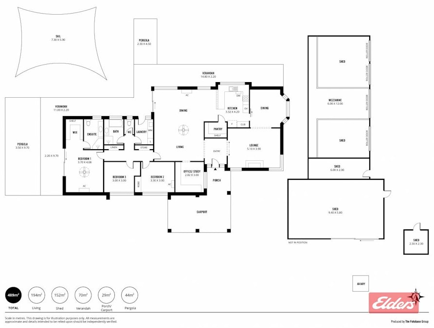 16 Linda Street, Shea Oak Log, SA, 5371 - Floorplan 1