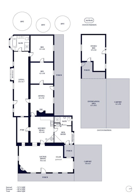 102 Robert Steele Road, Seppeltsfield, SA, 5355 - Floorplan 1